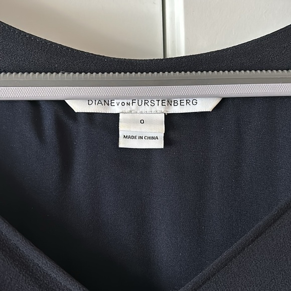 Diane Von Furstenberg Silk Fleurette Dress - Picture 10 of 17